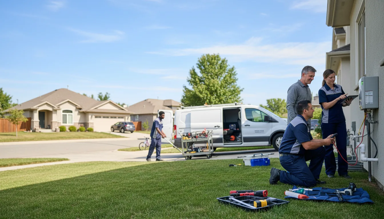 Tankless water heater service in Summerfield, OH